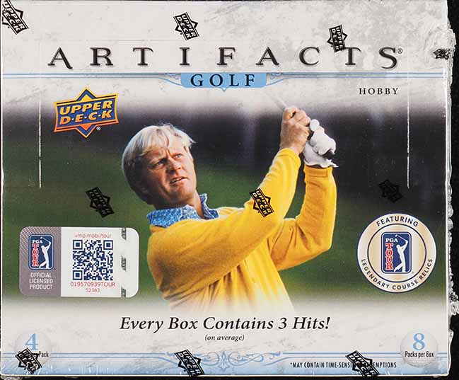 2021 Upper Deck Artifacts Golf Sealed Hobby Box on Fanatics Collect