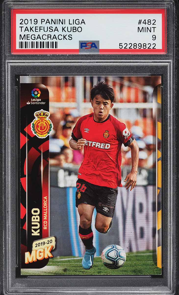 2019 Panini Colecciones Este La Liga Takefusa Kubo ROOKIE RC #63