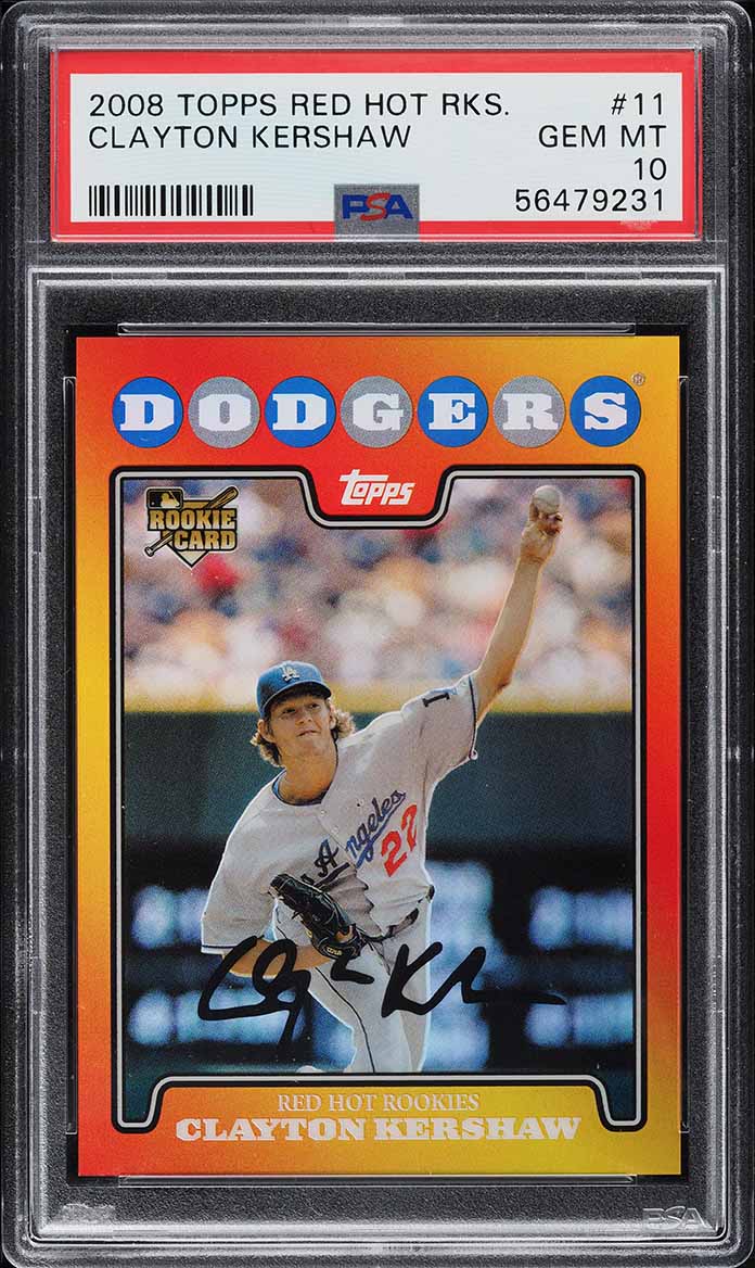 2008 Topps Update UH240 クレイトン・カーショー Clayton Kershaw