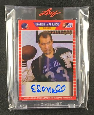 2021 Leaf Pro Set Autographs Al Bundy Ed O'Neill AUTO /99 #PSA21 MBA AUTH