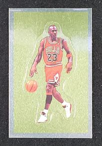 1991 Panini Stickers Michael Jordan #190 MBA AUTH