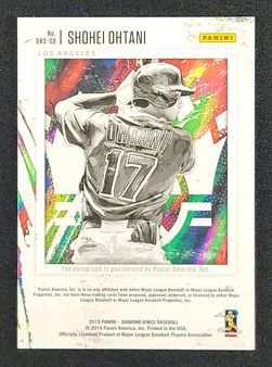 2019 Diamond Kings DK Signatures Purple Shohei Ohtani AUTO /10 #DKS-SO MBA AUTH