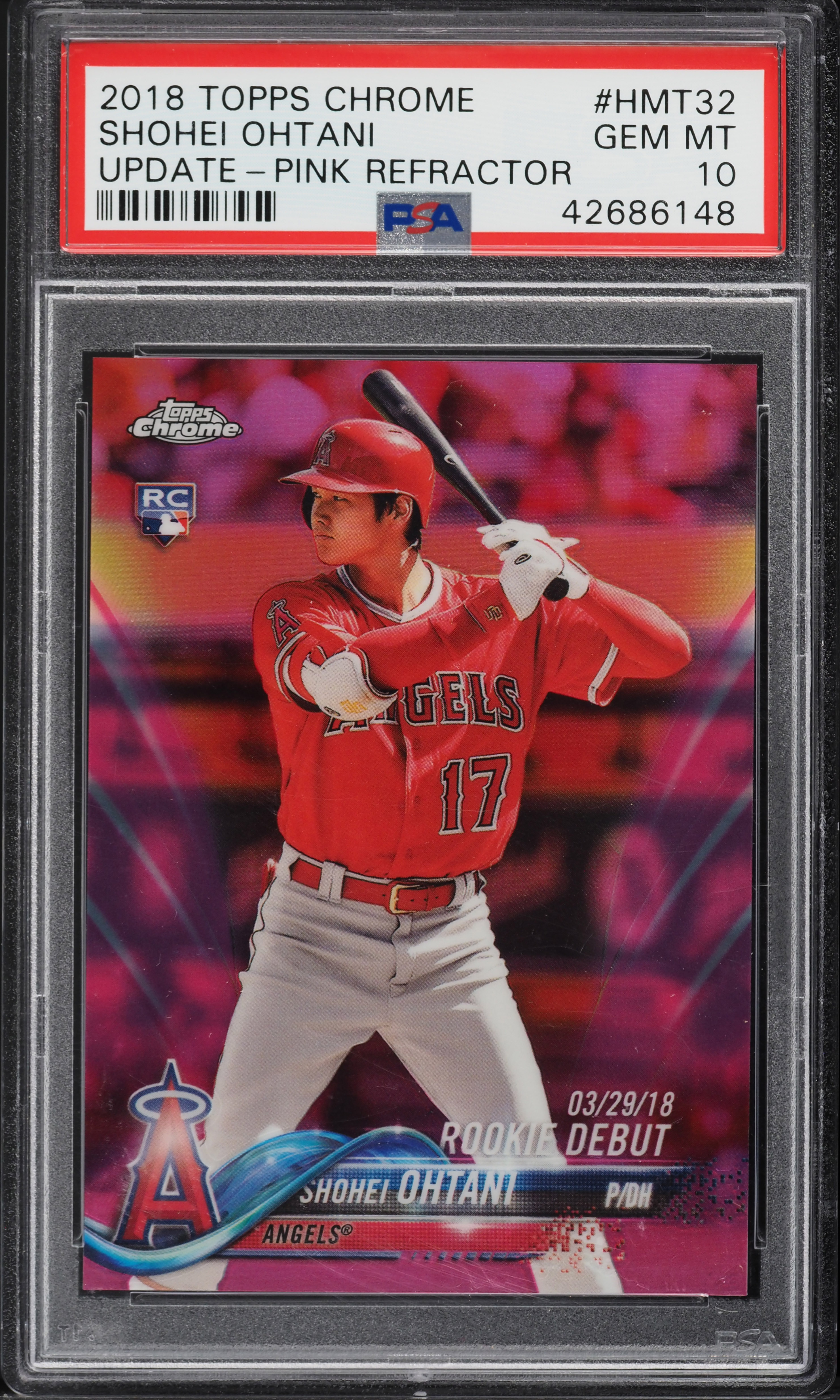 その他 2018 Topps Pink Refractor Shohei Ohtani v473194_2022101907590149R_77.jpg