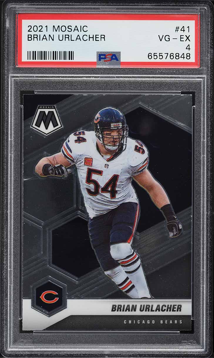 2021 Panini Mosaic Brian Urlacher #41 PSA 4 VGEX