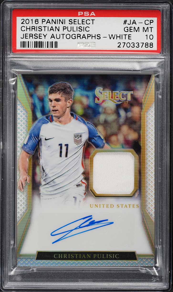 Christian Pulisic RC SELECT プリシッチ ルーキー 2016 Select Signatures Copper Christian Pulisic ROOKIE AUTO /35