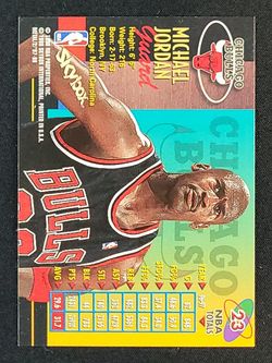 1997 Metal Universe Championship Michael Jordan #23 MBA AUTH