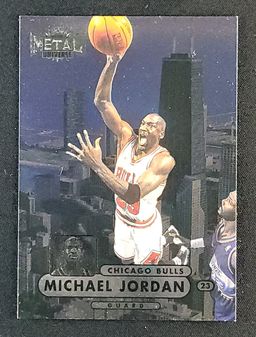 1997 Metal Universe Championship Michael Jordan #23 MBA AUTH