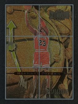 1997 Metal Universe Championship All Millennium Michael Jordan #5 MBA AUTH
