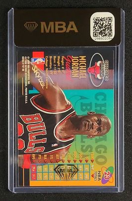 1997 Metal Universe Michael Jordan #23 MBA AUTH