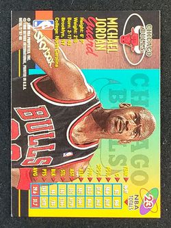 1997 Metal Universe Michael Jordan #23 MBA AUTH