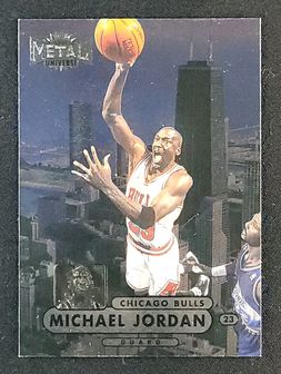 1997 Metal Universe Michael Jordan #23 MBA AUTH