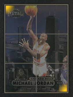 1997 Metal Universe Michael Jordan #23 MBA AUTH