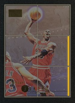 1996 Skybox Premium Michael Jordan #16 MBA AUTH
