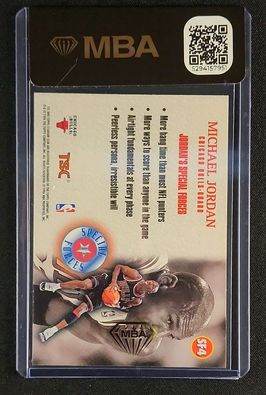 1996 Stadium Club Special Forces Michael Jordan #SF4 MBA AUTH