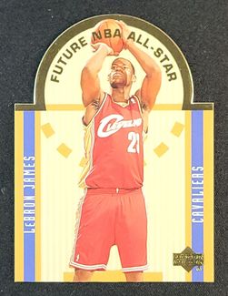 2003 Upper Deck SE Die Cut Future All-Stars LeBron James ROOKIE