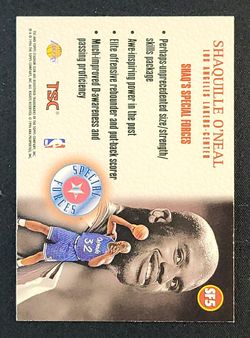 1996 Stadium Club Special Forces Shaquille O'Neal #SF5 MBA AUTH