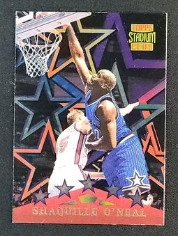 1996 Stadium Club Special Forces Shaquille O'Neal #SF5 MBA AUTH
