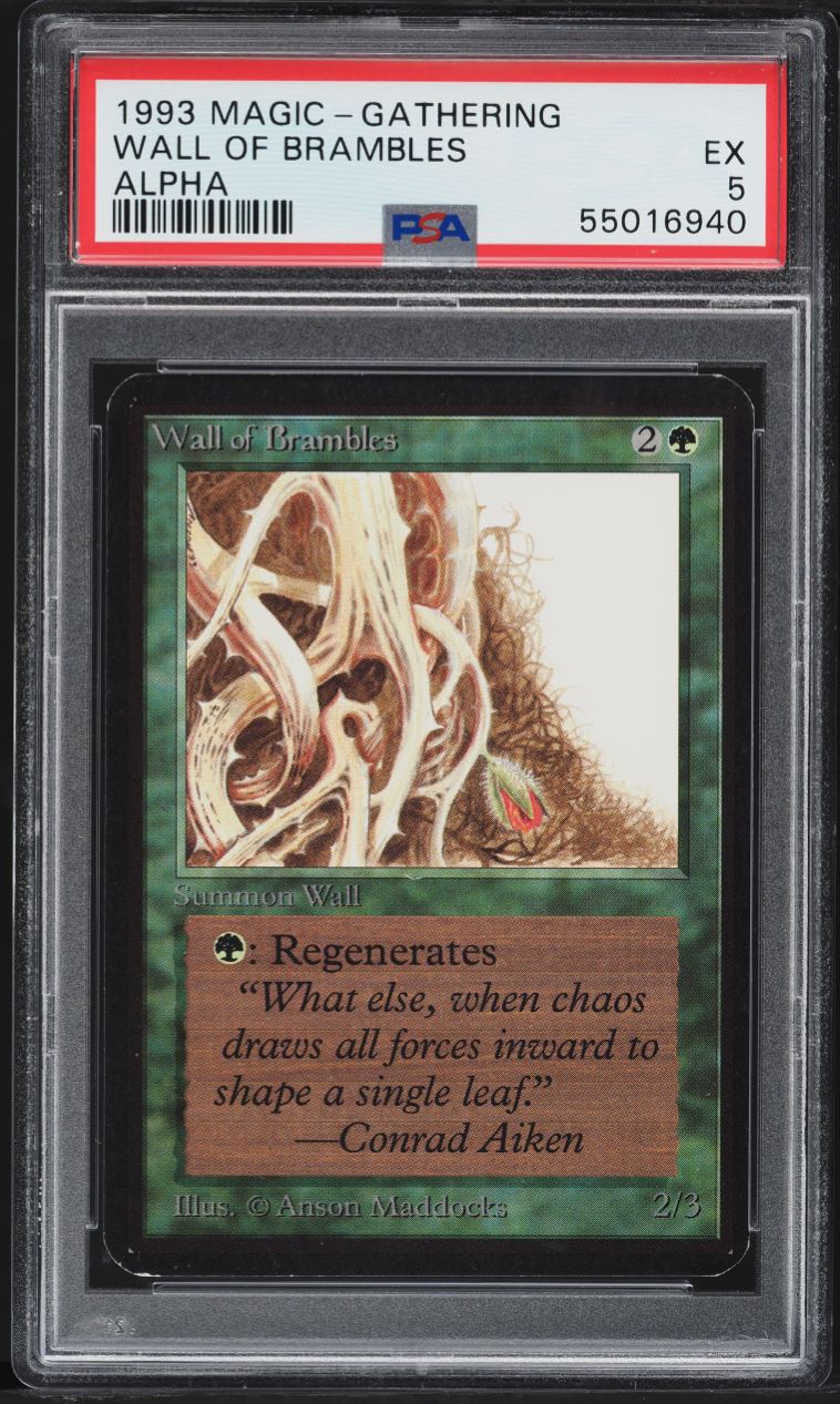 1993 Magic The Gathering MTG Alpha Time Walk PSA 10 GEM MINT on