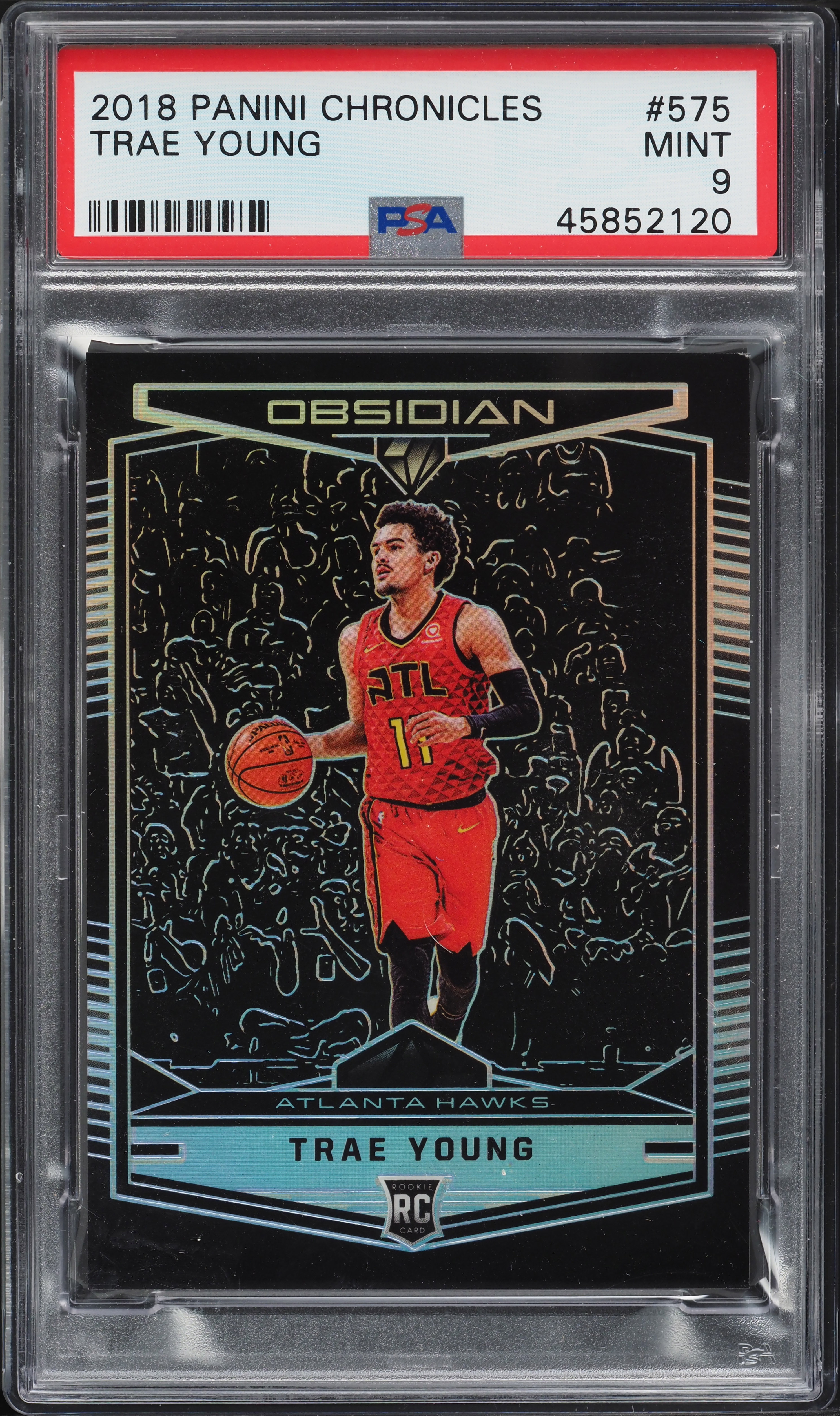 その他 2018-19 Panini Noir Trae Young RC Auto 2018-19 Panini Noir