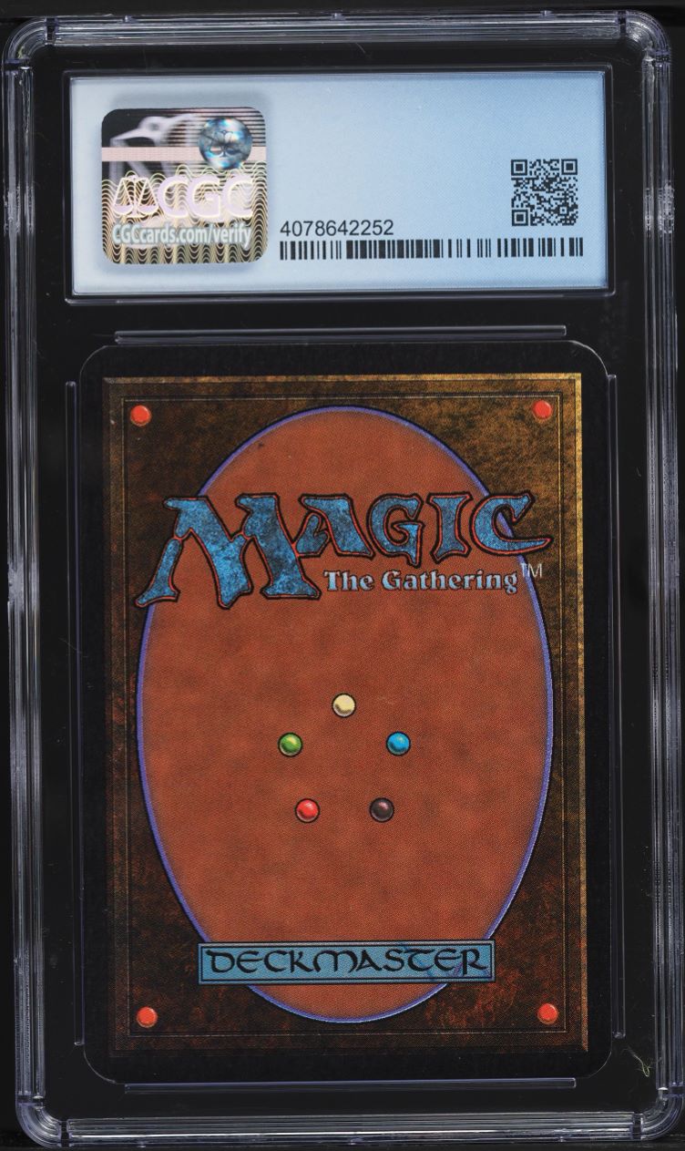 1993 Magic The Gathering MTG Alpha Blue Sky Mountain V2 C L CGC 9