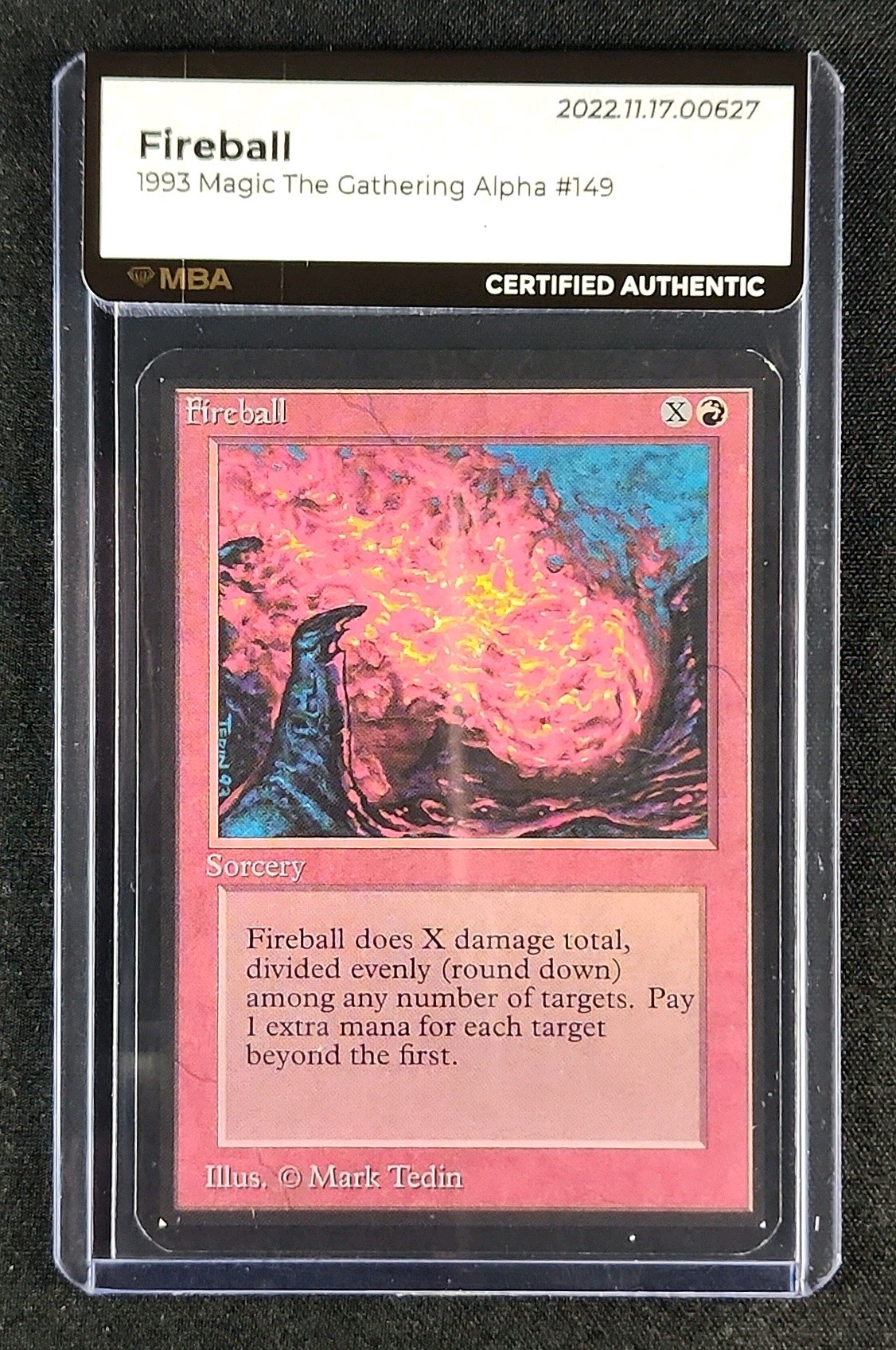 fireball mtg card Magic: the Gathering - Fireball main image 0