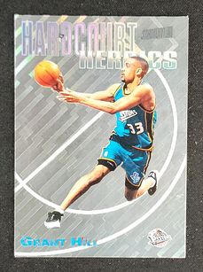 1997 Stadium Club Hardcourt Heroics Grant Hill #H10 MBA AUTH
