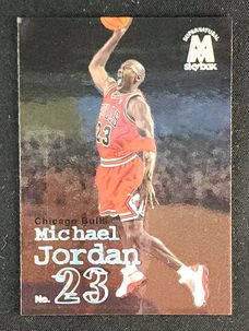 1998 SkyBox Molten Metal Michael Jordan #141 MBA AUTH
