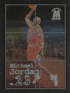 1998 SkyBox Molten Metal Michael Jordan #141 MBA AUTH