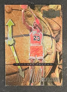 1997 Metal Universe Championship All Millennium Michael Jordan #5 MBA AUTH