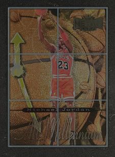 1997 Metal Universe Championship All Millennium Michael Jordan #5 MBA AUTH
