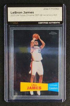 その他 2007 Bowman Chrome LeBRON JAMES PSA10 Auction Prices Realized Basketball Cards 2007 BOWMAN CHROME Lebron