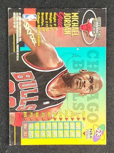 1997 Metal Universe Championship Michael Jordan #23 MBA AUTH
