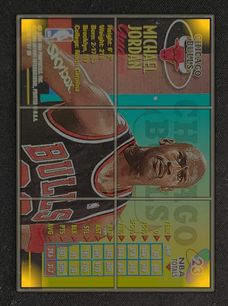 1997 Metal Universe Championship Michael Jordan #23 MBA AUTH