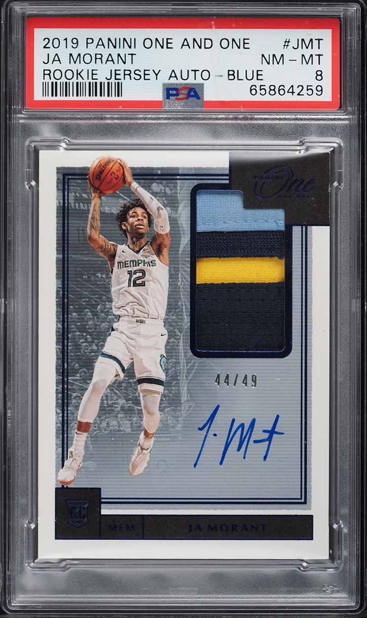 2019 Panini Mosaic Variation Ja Morant ROOKIE #219 CSG 9.5 MINT+