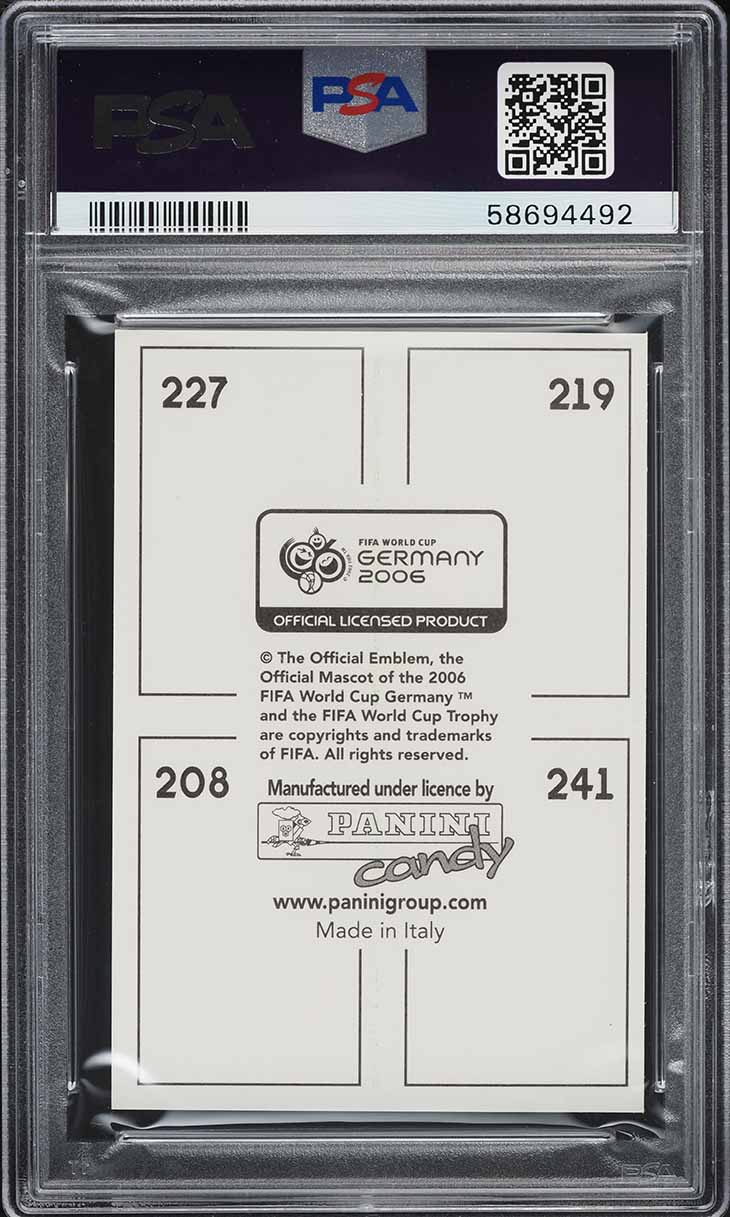 2006 Panini FIFA World Cup Ronaldo Igor Tudor Tim Cahill Jan
