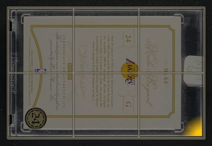 2014 Panini Flawless Momentous Ruby Kobe Bryant PATCH AUTO /15 #MA-KB MBA AUTH