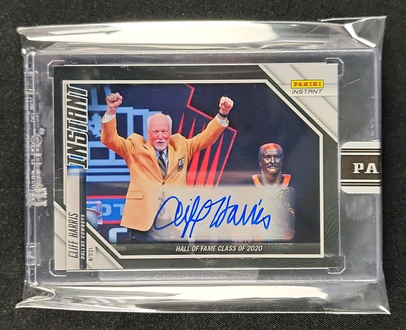 2021 Panini Instant Black Cliff Harris AUTO 1/1 #2 MBA AUTH