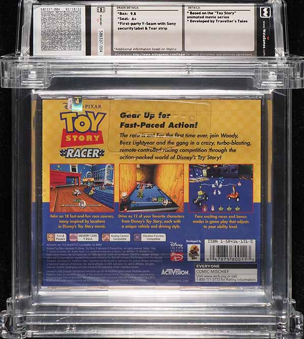 Toy Story Racer Sur PlayStation 1 – PAL – Complet – Jeu De Course Disney