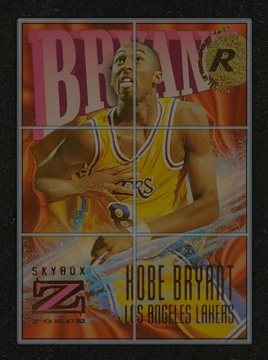 1996 Skybox Z-Force Kobe Bryant ROOKIE #142 MBA AUTH on Fanatics