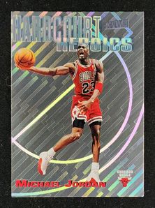 1997 Stadium Club Hardcourt Heroics Michael Jordan #H1 MBA AUTH