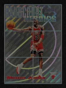 1997 Stadium Club Hardcourt Heroics Michael Jordan #H1 MBA AUTH