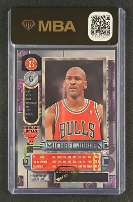 1997 Metal Universe Michael Jordan #23 MBA AUTH