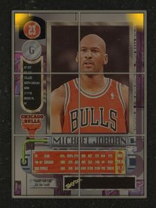 1997 Metal Universe Michael Jordan #23 MBA AUTH