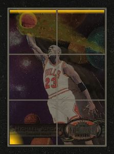 1997 Metal Universe Michael Jordan #23 MBA AUTH