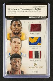 2012 Immaculate Collection Red Klay Thompson ROOKIE PATCH AUTO /25