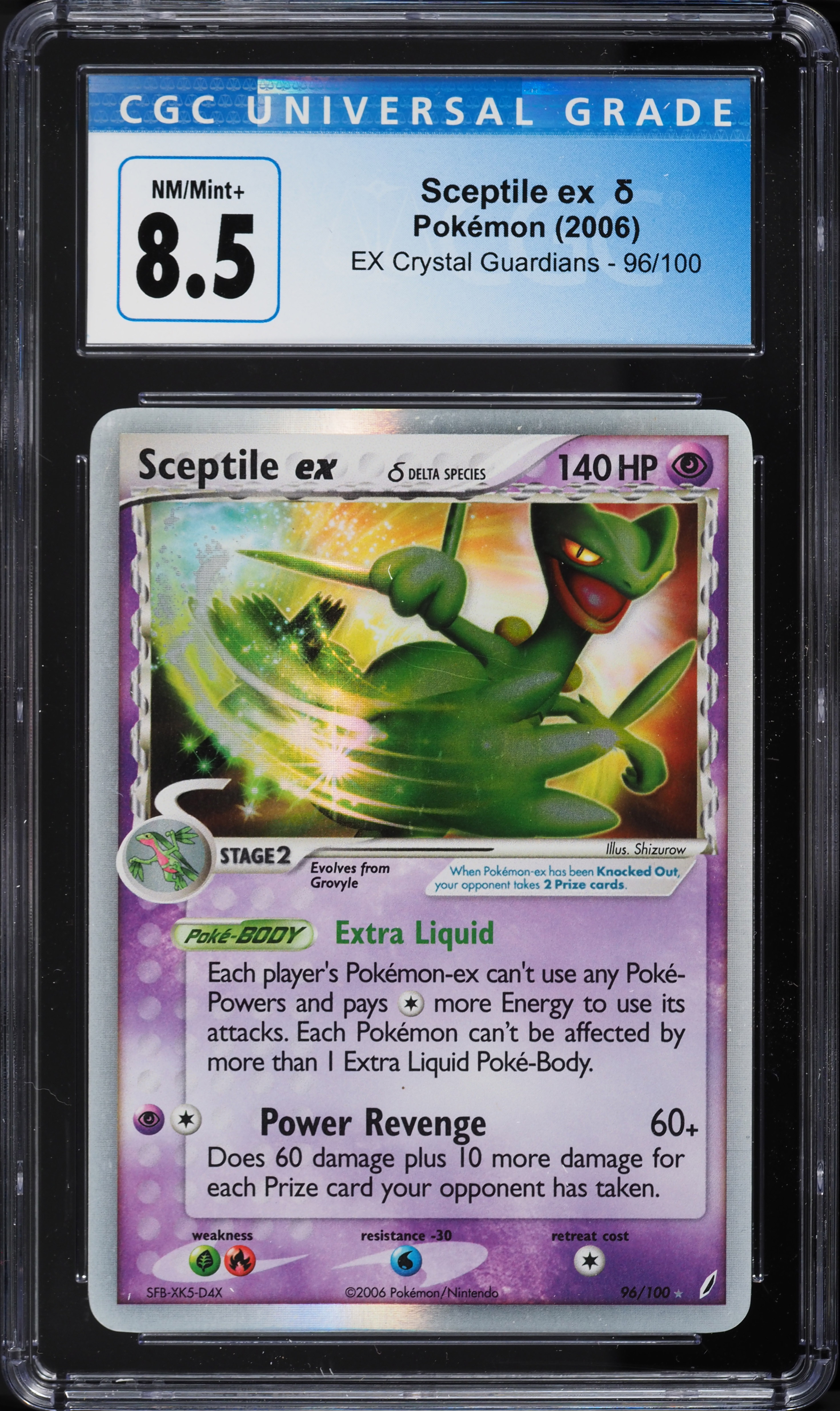 PSA 8 カメックス #14 2006 ポケモンEX クリスタルガーディアンズ PSA 8 カメックス #14 2006 ポケモンEX クリスタルガーディアンズ