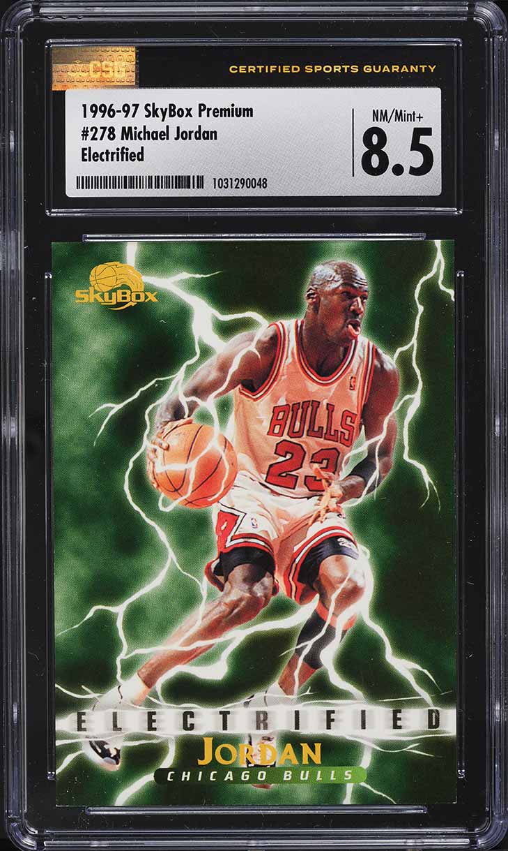 1996 Skybox Premium Michael Jordan #278 CSG 8.5 NM-MT+