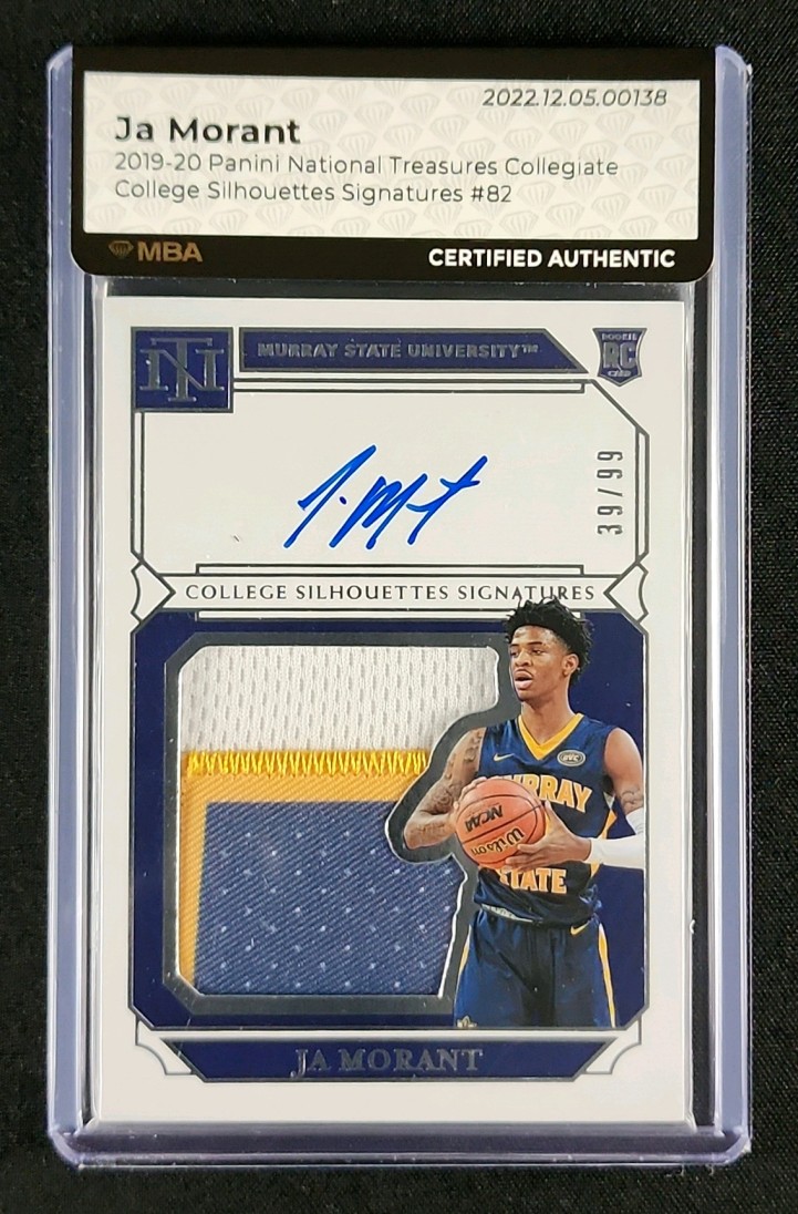 2021 Select Blue Retail Ja Morant #75 SGC 10 GEM MINT on Fanatics
