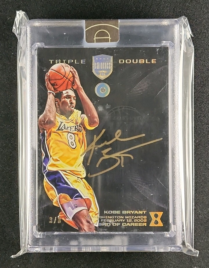 2017 Select In Flight Signatures Gold Kobe Bryant AUTO /10 #IF-KB