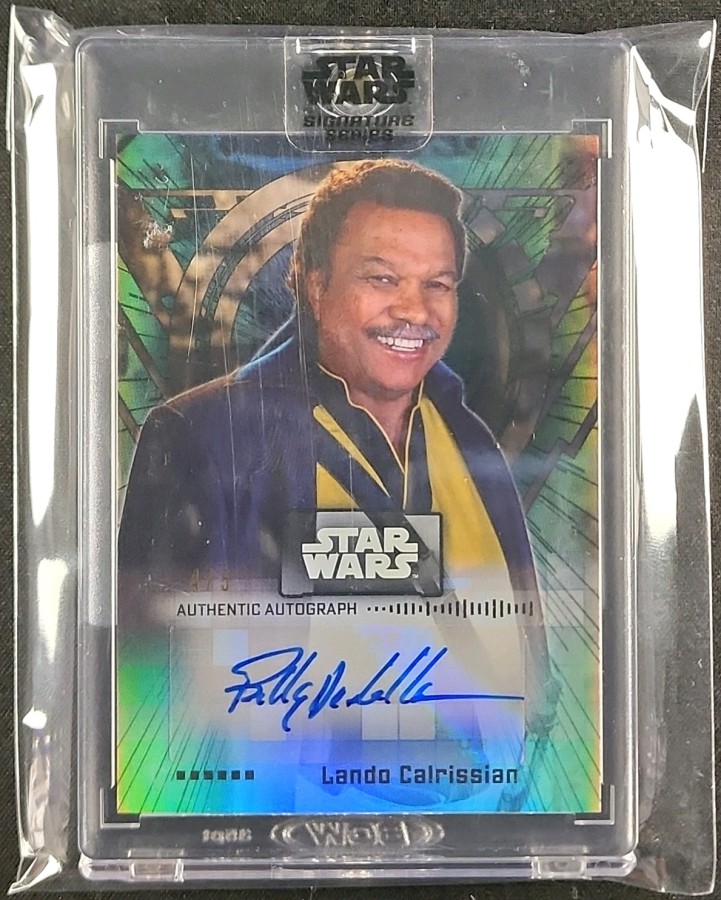 2021 Topps Star Wars Signature Series Billy Dee Williams Lando